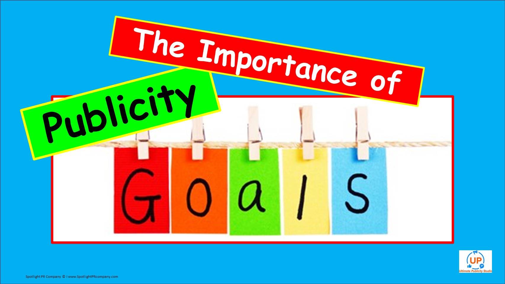 The Importance of Publicity Goals